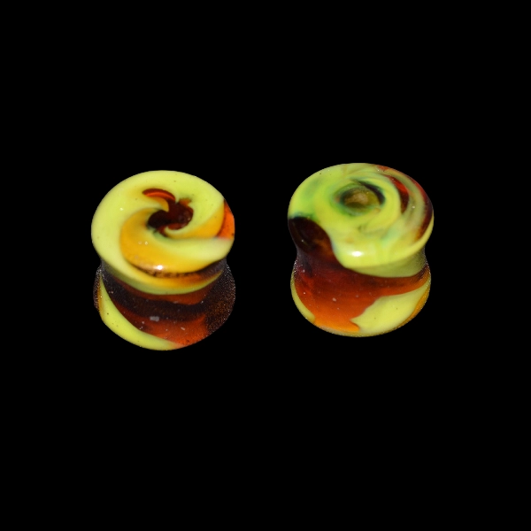 plug jaune vert vague