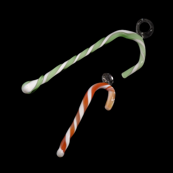 ornement sucre d'orge de Noël