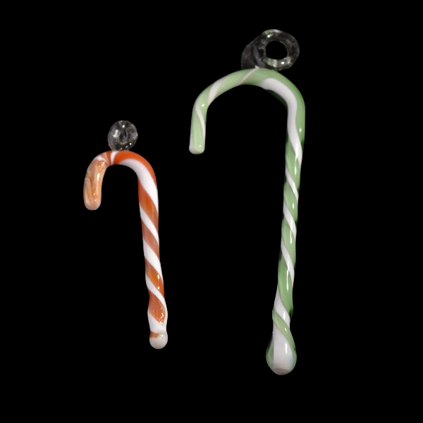 ornement sucre d'orge de Noël