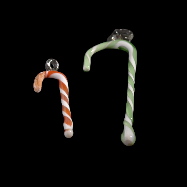 ornement sucre d'orge de Noël