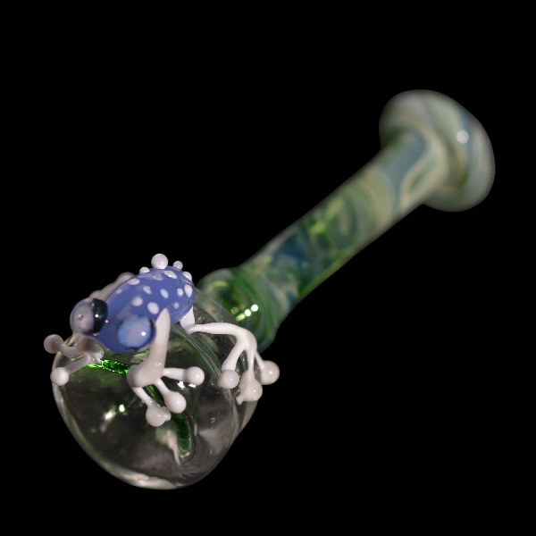 chillums grenouille white blue