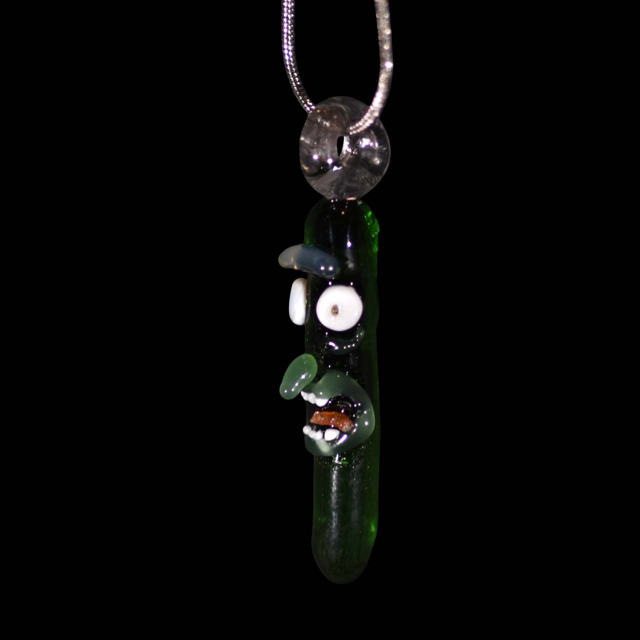 pendentif pickle rick
