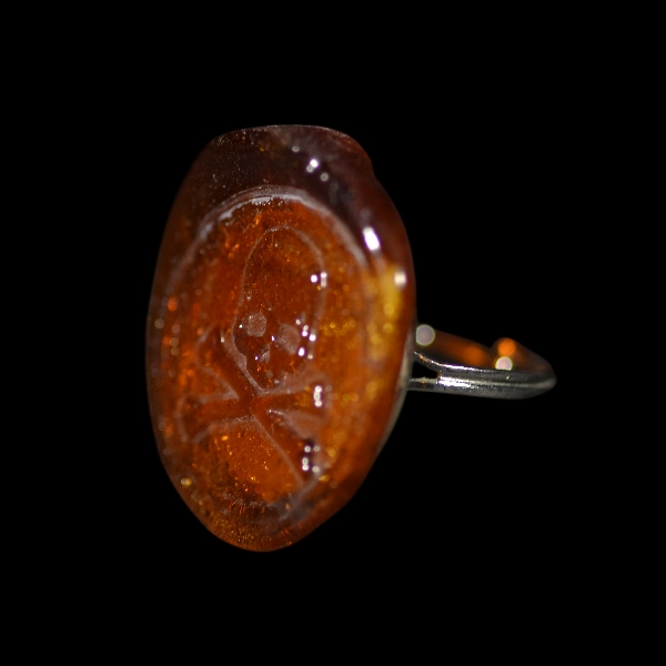bague pirate orange