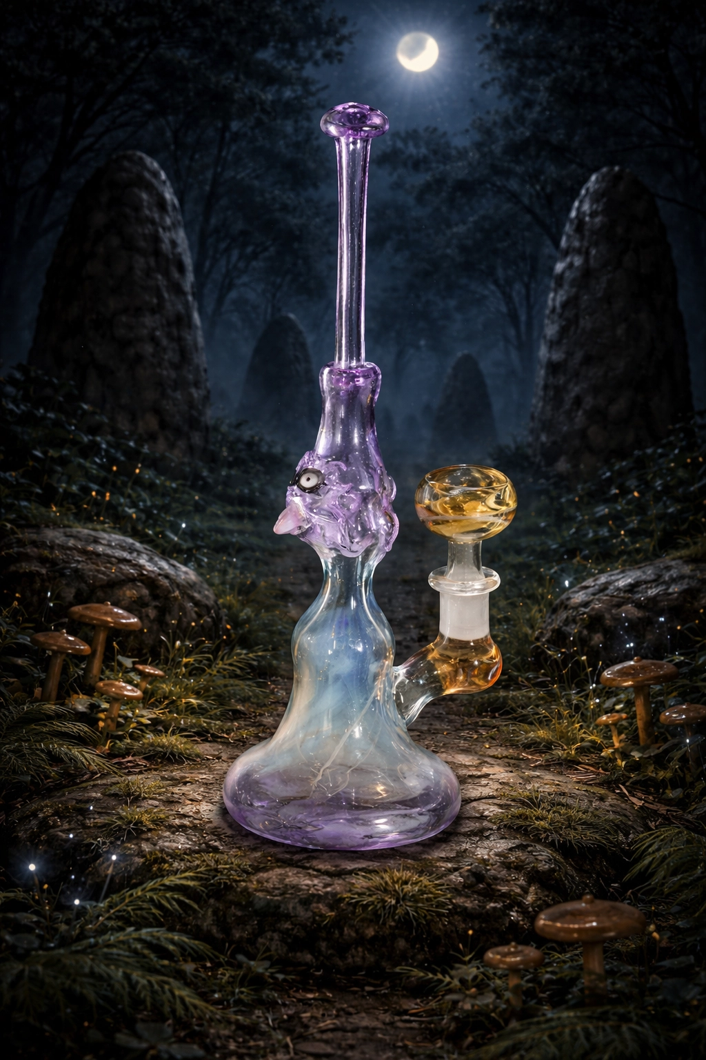 Straight Glass Bong - Bang en verre