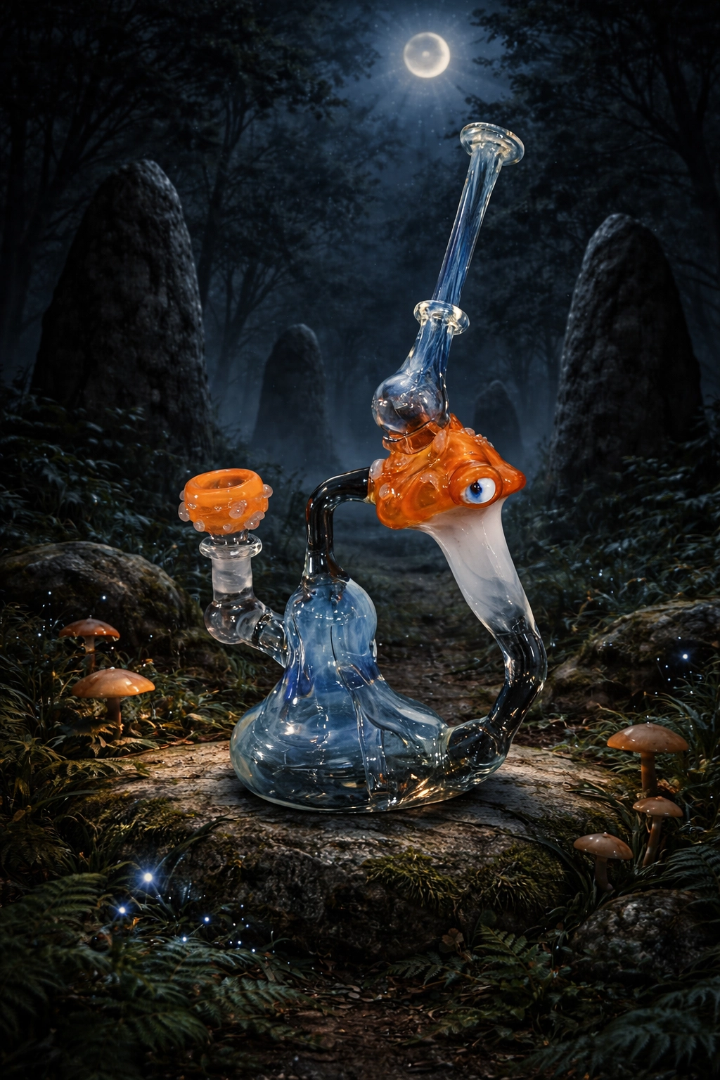 Percolator Glass Bong - Bang en verre