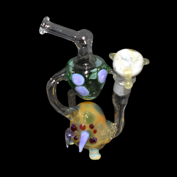 Glass percolator bong oeuf yoshi - Satyr Glass