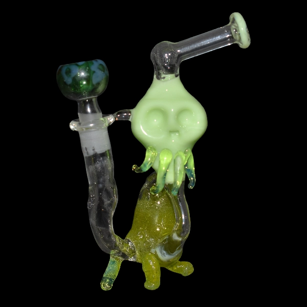 Glass percolator bong cthulhu - Satyr Glass