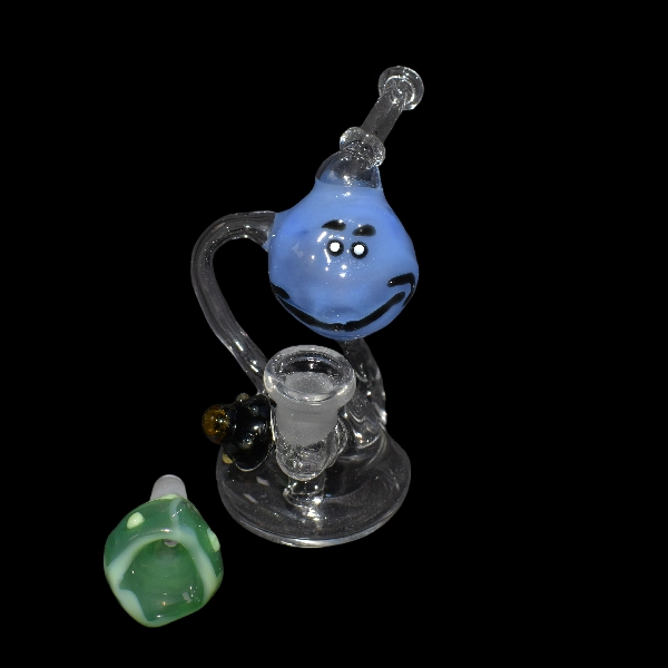 Glass percolator bong mr larbin - Satyr Glass