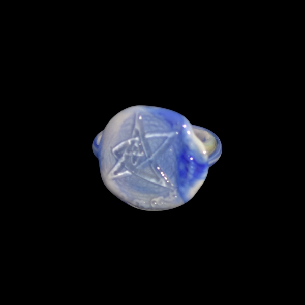 bague Murano blown glass étoile lovecraft