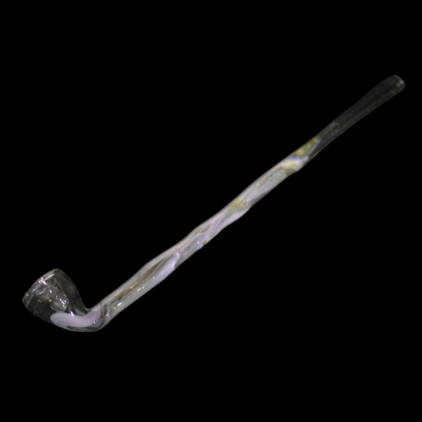 pipe sherlock in glass sebsi neige purple