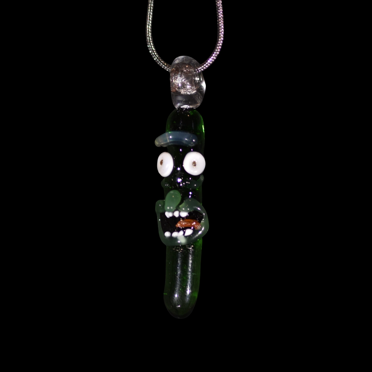 pendentif - pickle rick